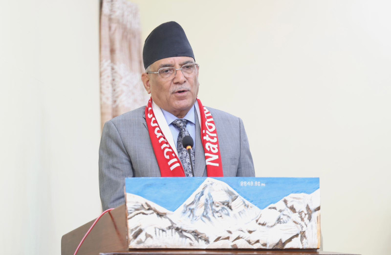एसियाली खेलकुदका लागि खेलाडीलाई बिदाइ गर्दै प्रचण्डले भने- सरकारले घोषणा गरेको पुरस्कार पाइँदैन की भन्ने चिन्ता नलिनुहोला